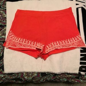 Forever 21 pink dress shorts